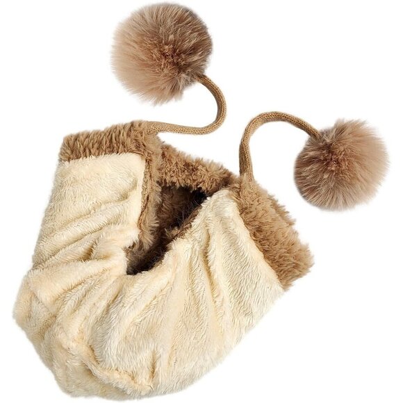 Women Mise Winter Sherpa Beanie Hats Knit Ear Flaps Peruvian Cover Ears main image 9